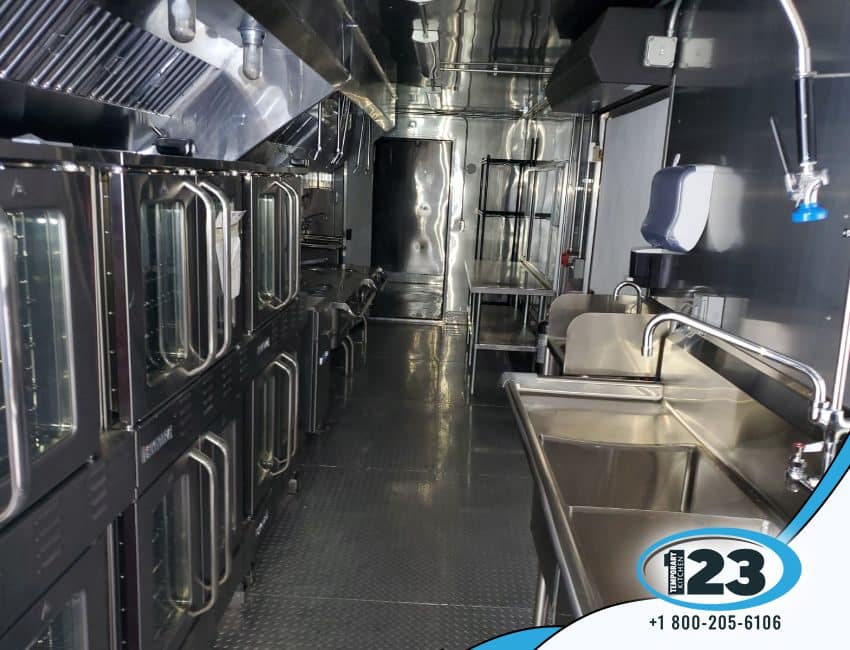 26ft Military Bulk Kitchen: Temporary Shower Rental 123 equipment reference