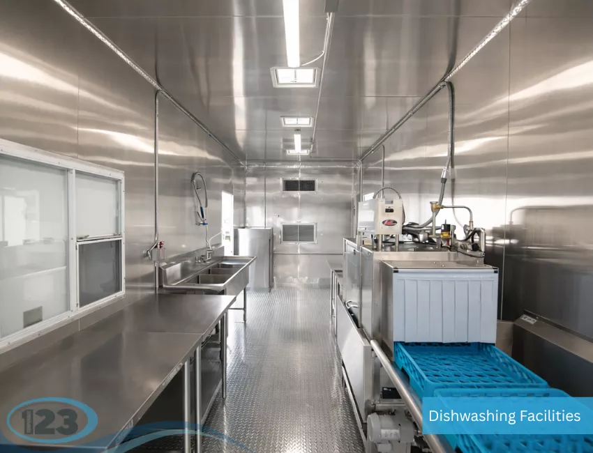 Portable Dishwashing Trailer Rental: Temporary Shower Rental 123 equipment reference