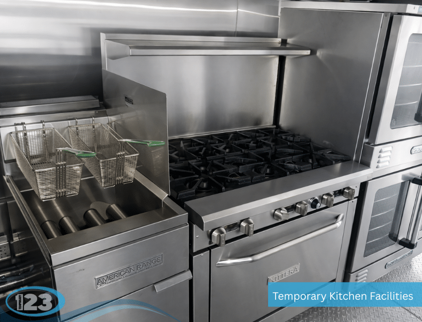 Mobile Kitchen Trailer Rental: Temporary Shower Rental 123 equipment reference