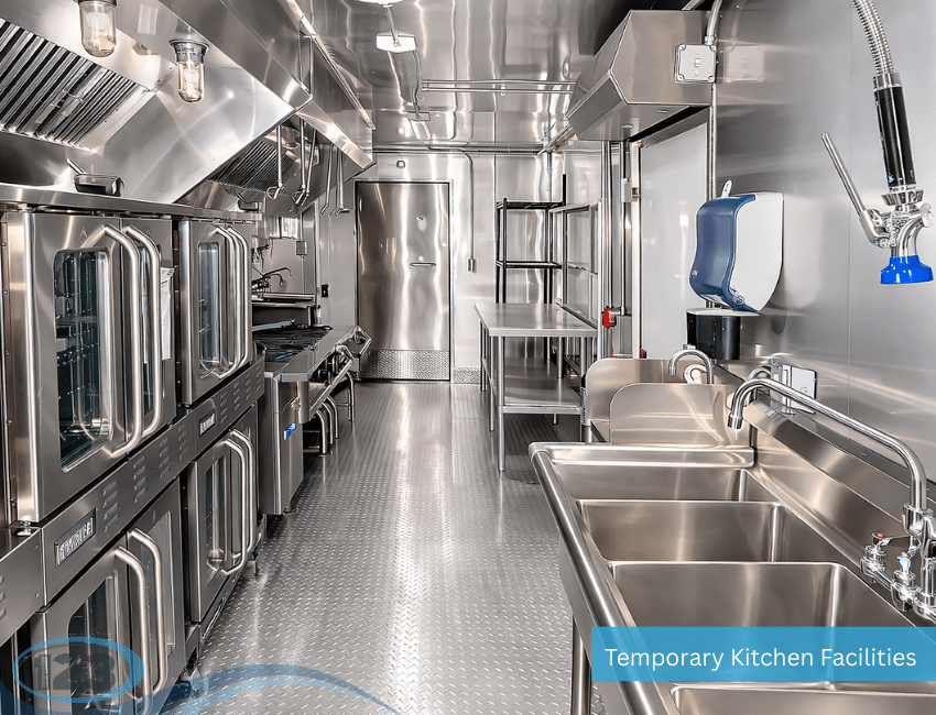Mobile Kitchen Trailer Rental: Temporary Shower Rental 123 equipment reference