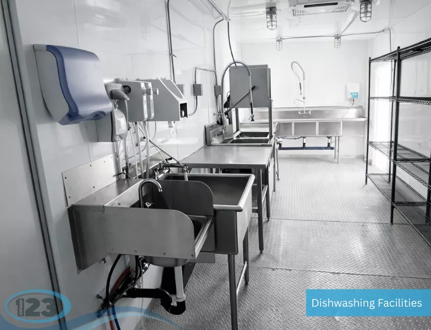 Portable Dishwashing Trailer Rental: Temporary Shower Rental 123 equipment reference