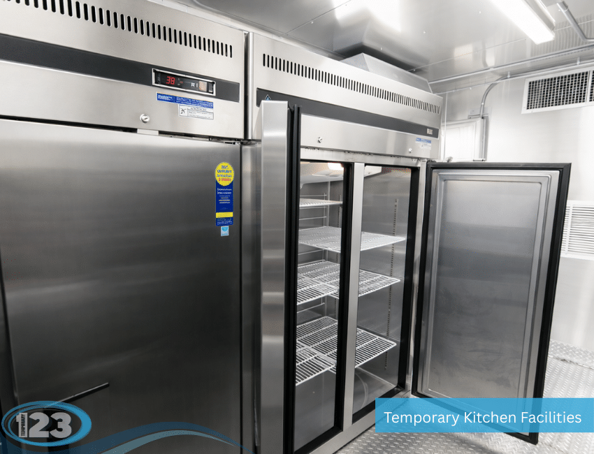 Mobile Kitchen Trailer Rental: Temporary Shower Rental 123 equipment reference