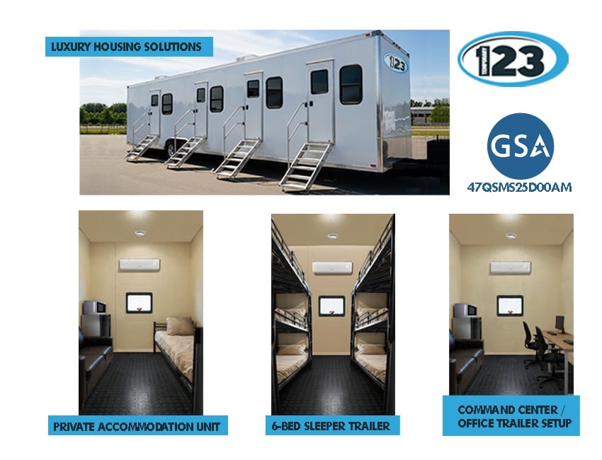 Base Camps for Rent | Modular & Scalable Housing Solutions: Temporary Shower Rental 123 equipment reference