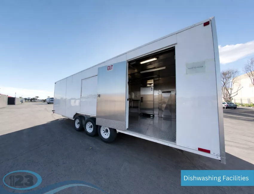 Portable Dishwashing Trailer Rental: Temporary Shower Rental 123 equipment reference